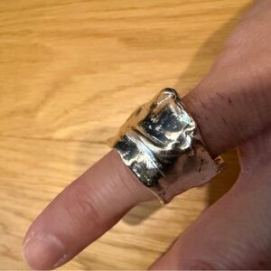 Chunky Silver Ring